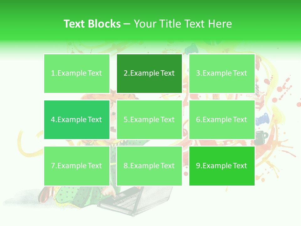 Work Show Worldmap PowerPoint Template