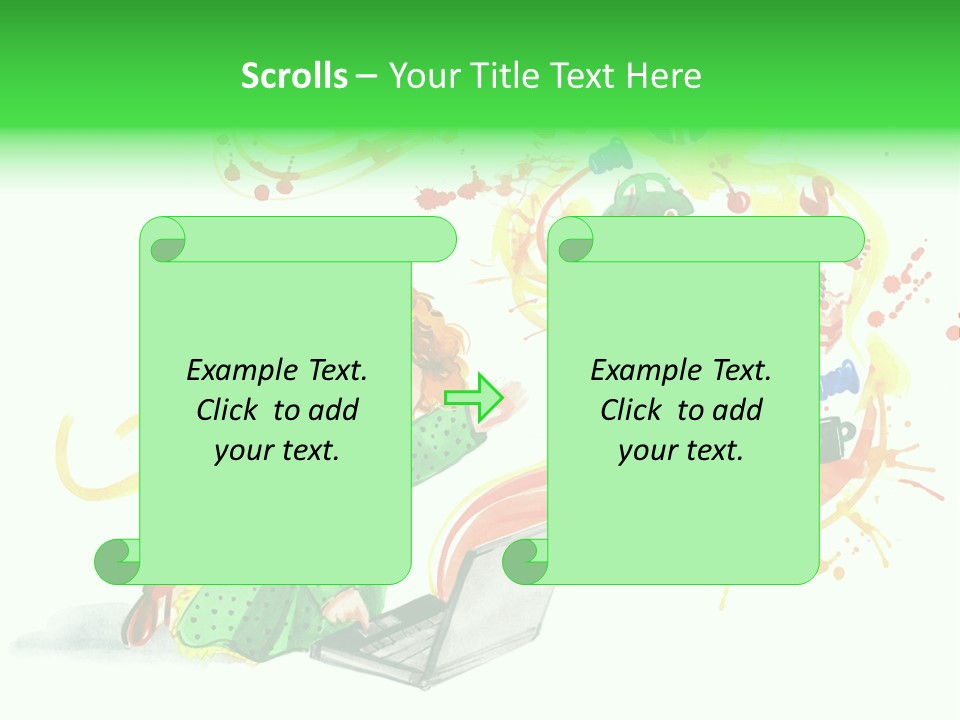 Work Show Worldmap PowerPoint Template