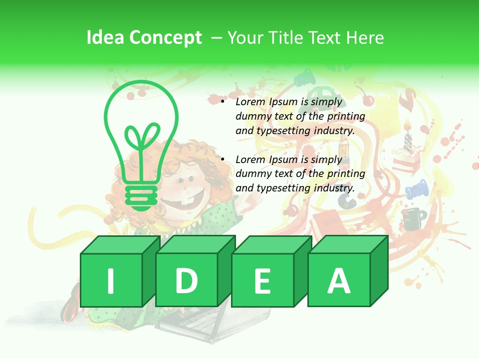 Work Show Worldmap PowerPoint Template