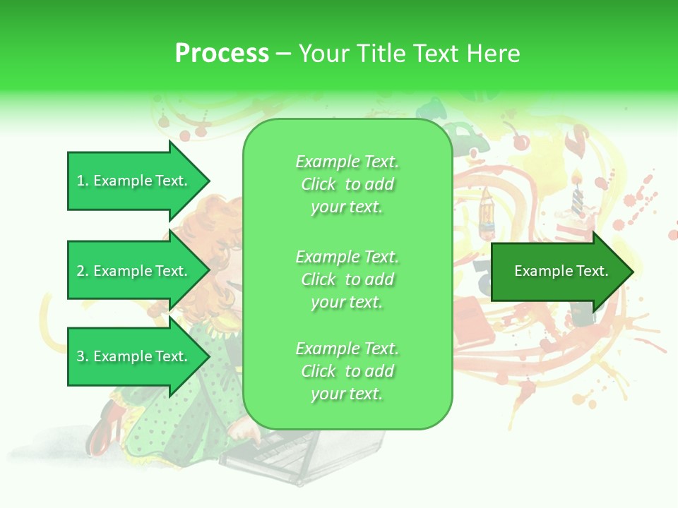 Work Show Worldmap PowerPoint Template