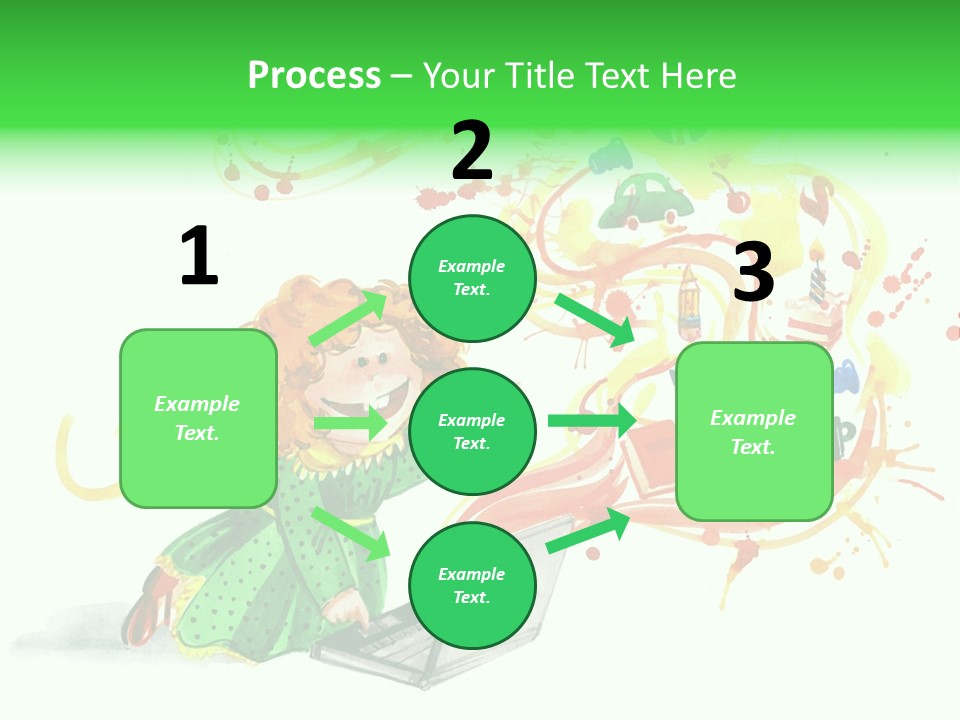 Work Show Worldmap PowerPoint Template