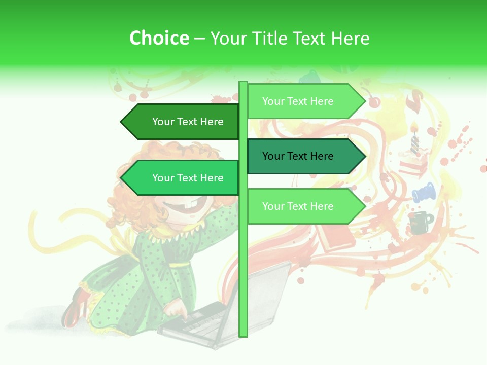 Work Show Worldmap PowerPoint Template