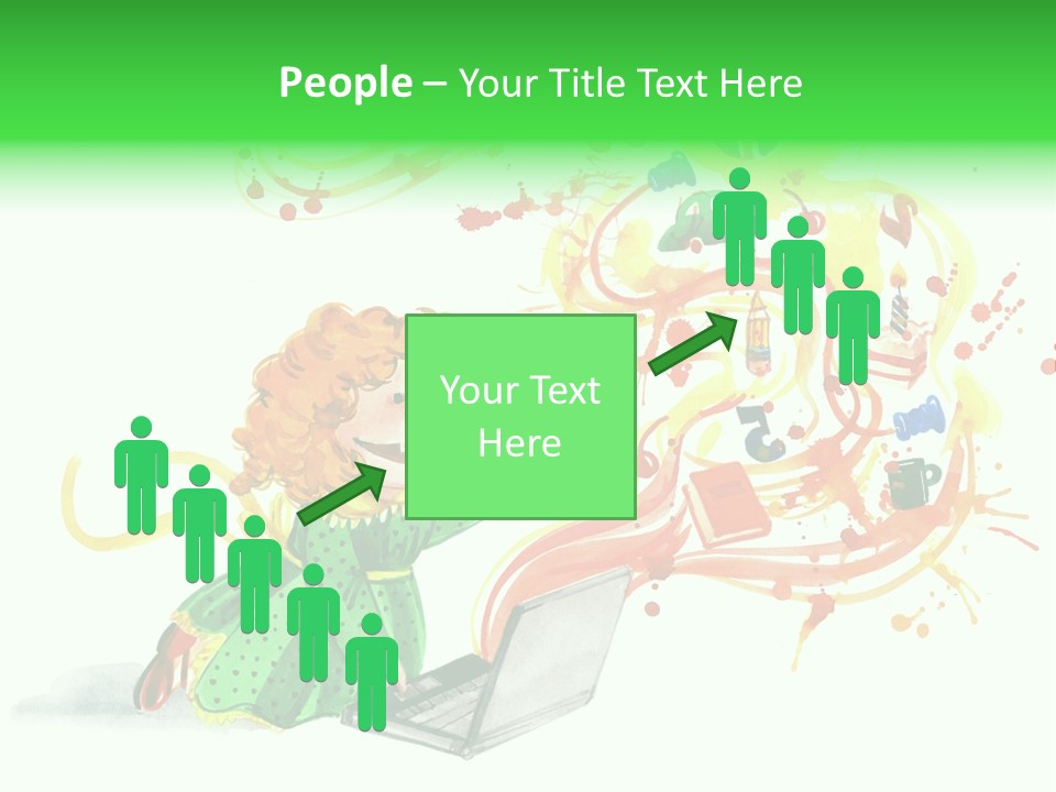 Work Show Worldmap PowerPoint Template