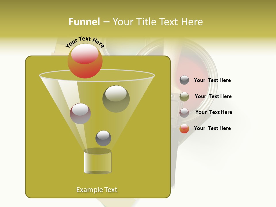 Pantone Plastic Decoration PowerPoint Template