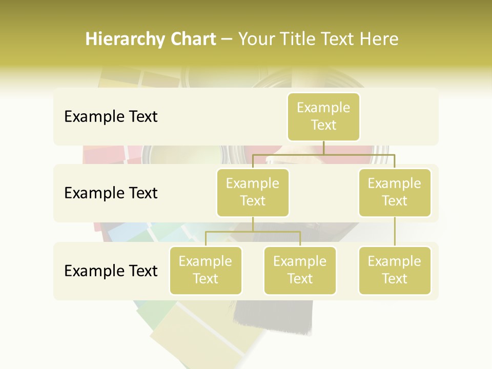 Pantone Plastic Decoration PowerPoint Template