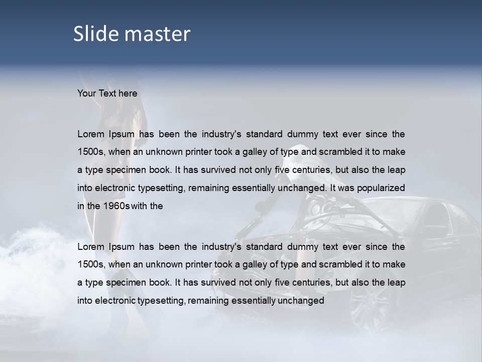 Attractive Mystery Night PowerPoint Template