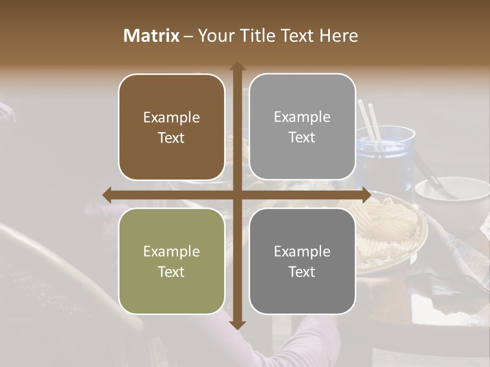 Comical One Popcorn PowerPoint Template