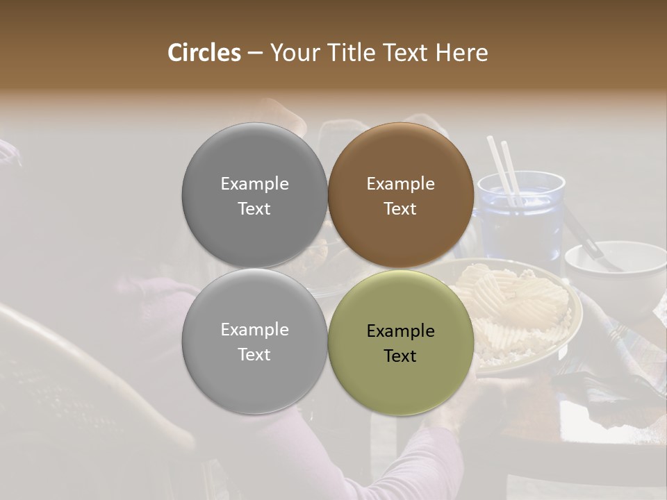 Comical One Popcorn PowerPoint Template