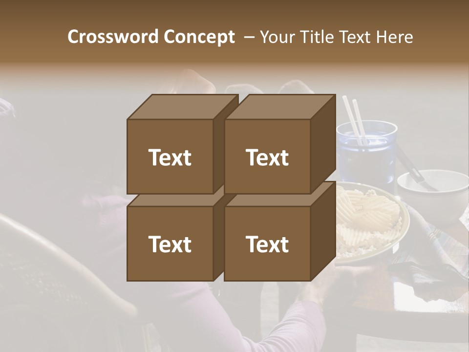 Comical One Popcorn PowerPoint Template