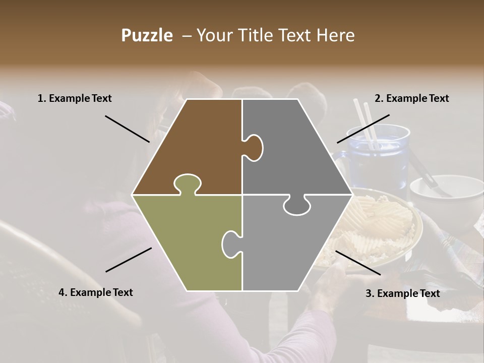 Comical One Popcorn PowerPoint Template