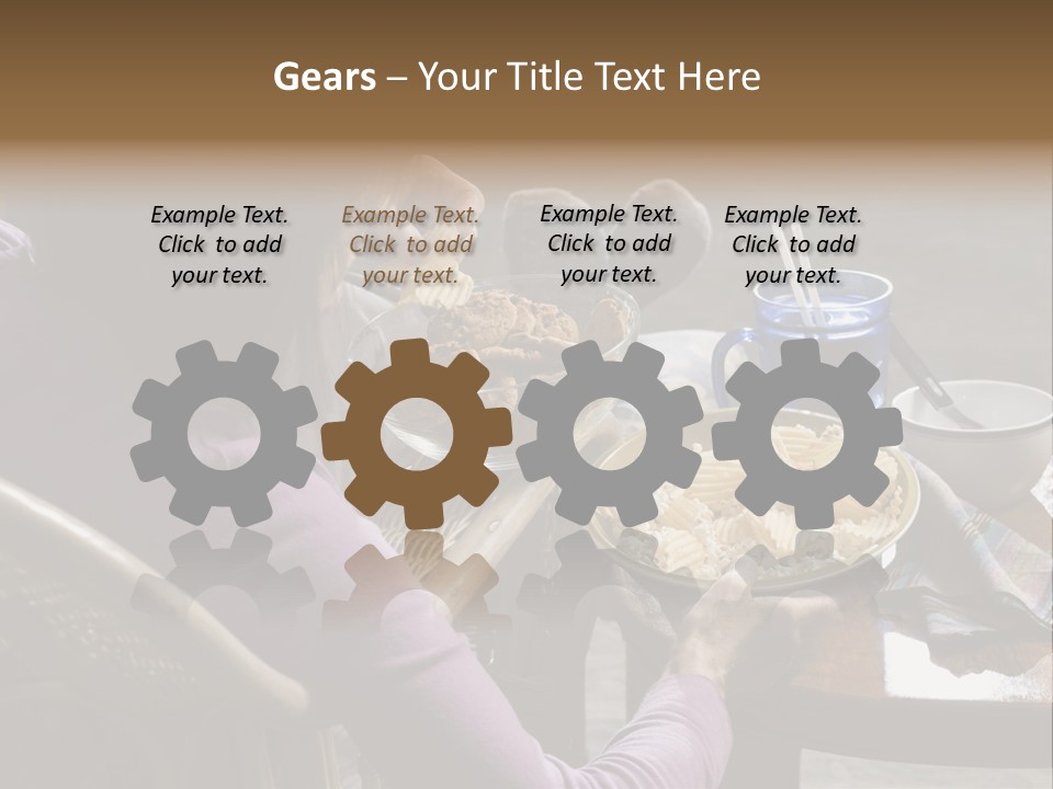 Comical One Popcorn PowerPoint Template