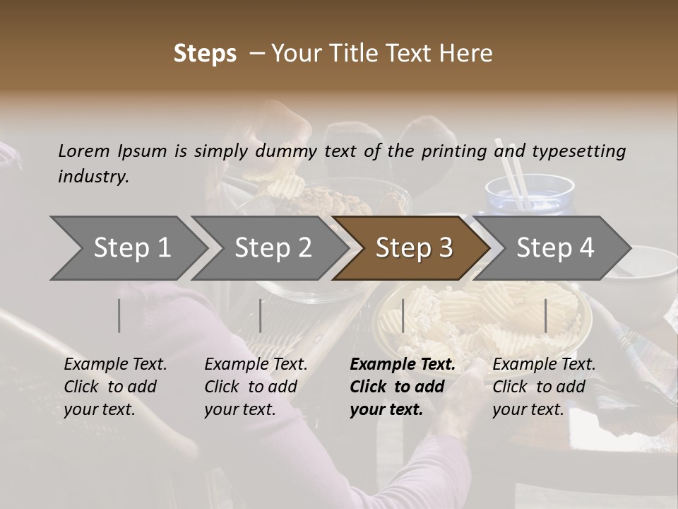 Comical One Popcorn PowerPoint Template