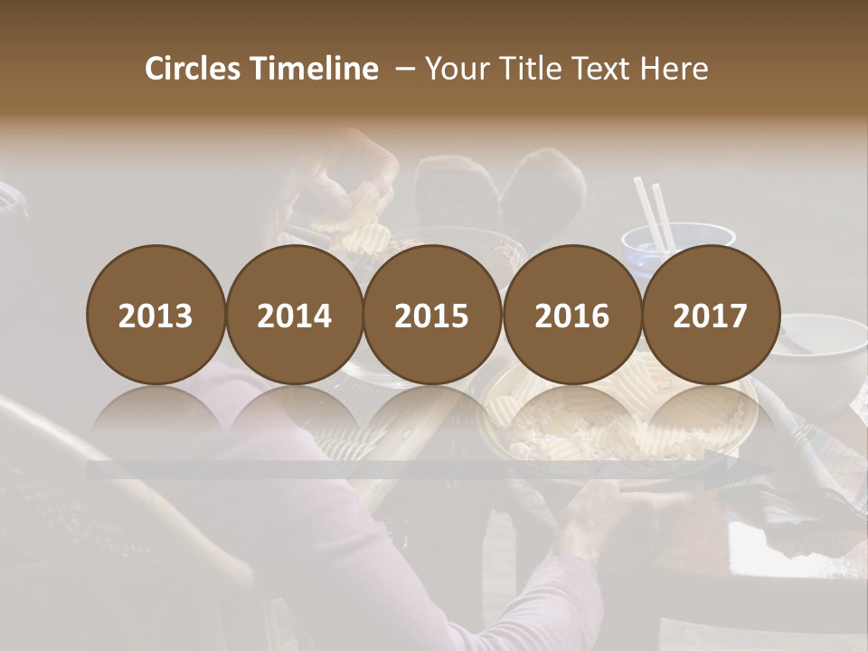 Comical One Popcorn PowerPoint Template