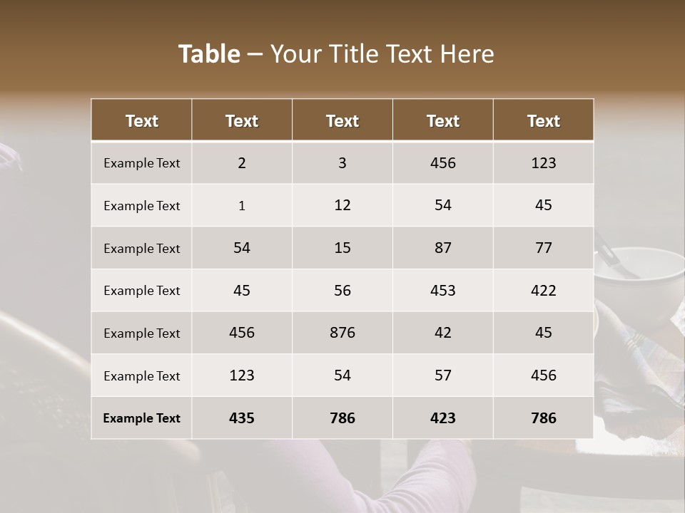 Comical One Popcorn PowerPoint Template