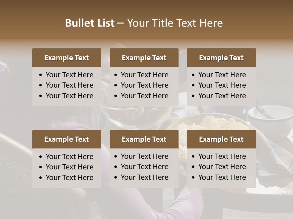 Comical One Popcorn PowerPoint Template