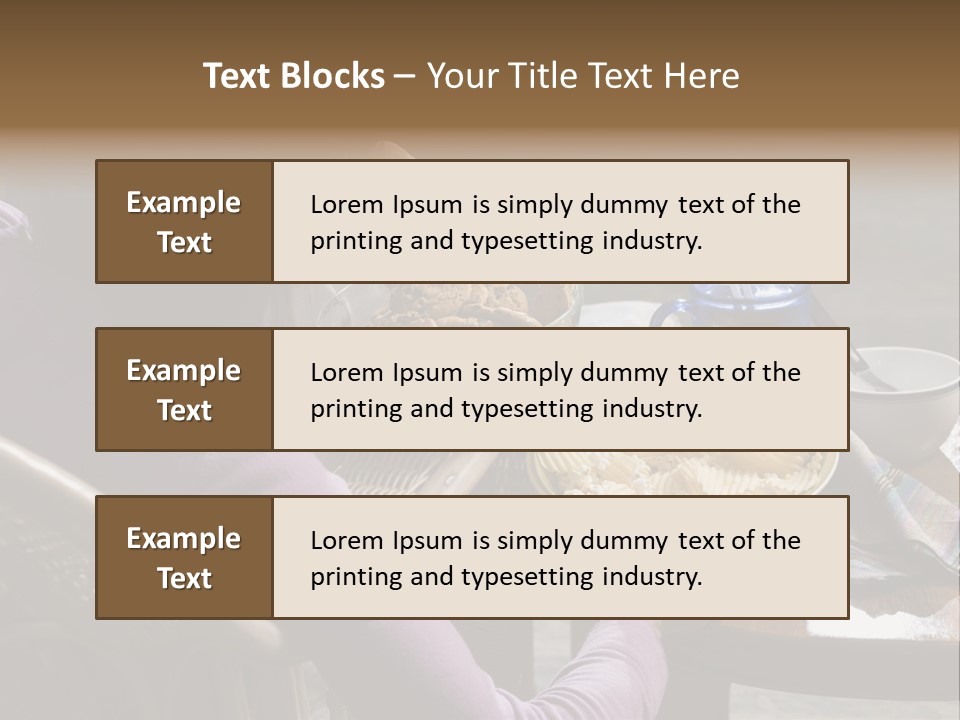 Comical One Popcorn PowerPoint Template