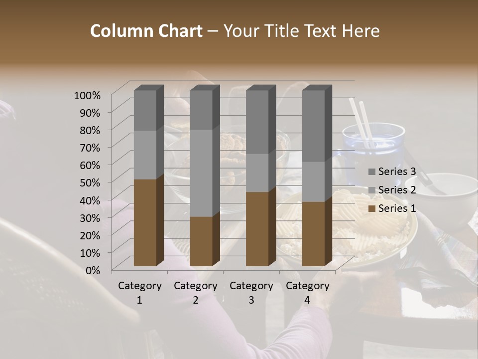 Comical One Popcorn PowerPoint Template