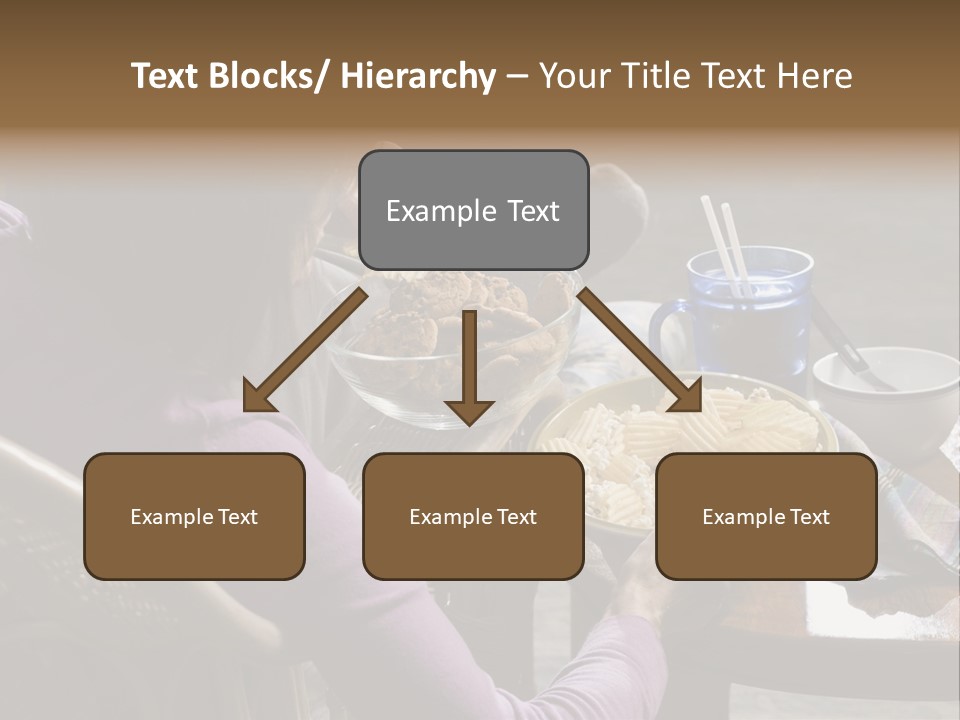 Comical One Popcorn PowerPoint Template