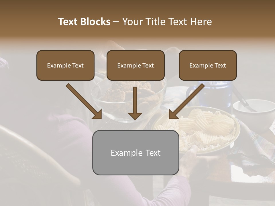 Comical One Popcorn PowerPoint Template