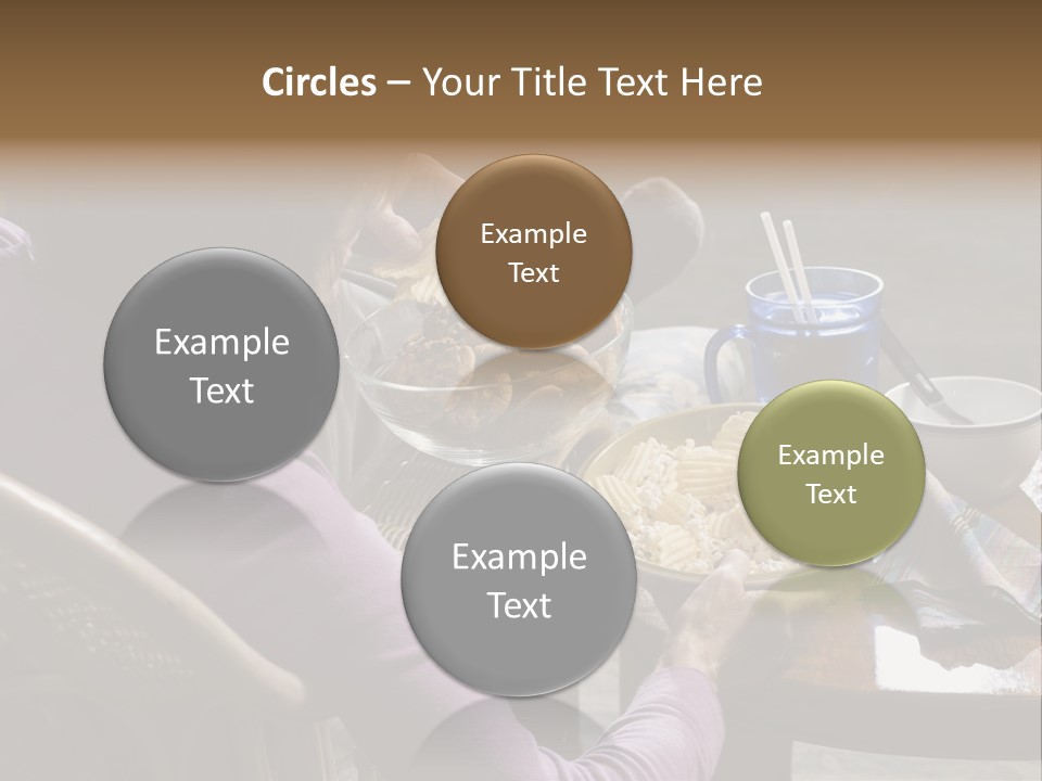 Comical One Popcorn PowerPoint Template