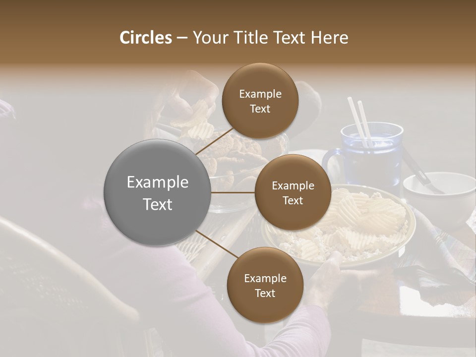 Comical One Popcorn PowerPoint Template