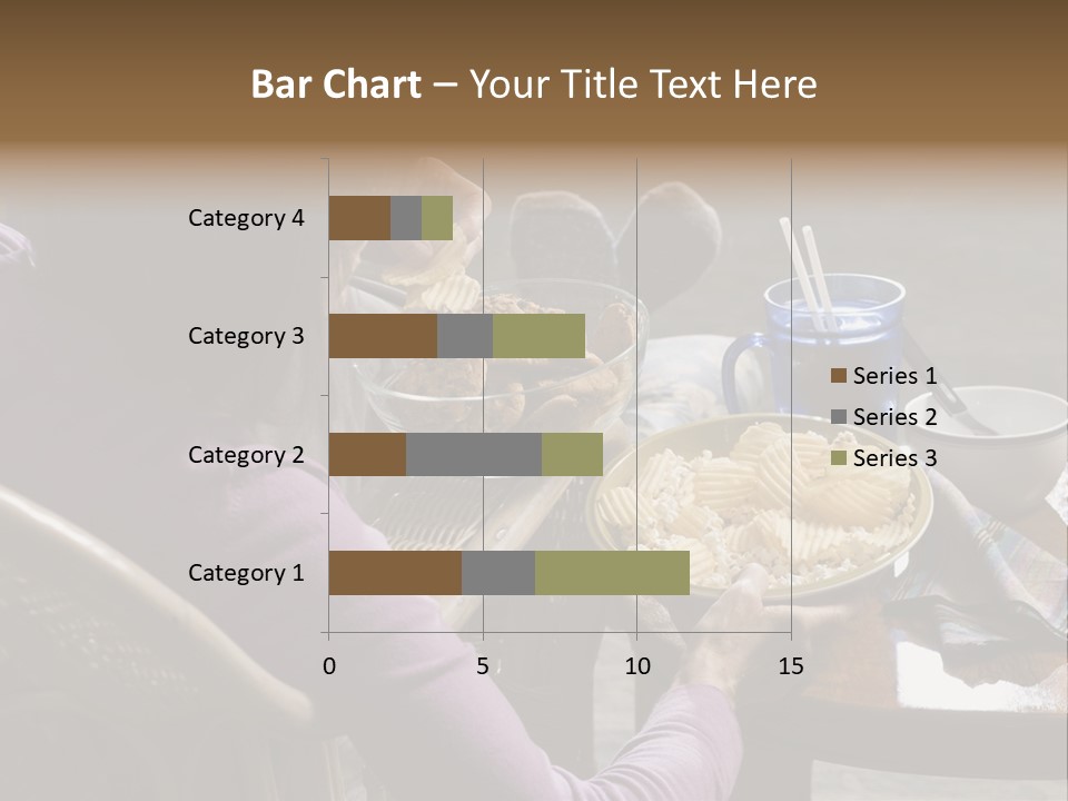 Comical One Popcorn PowerPoint Template