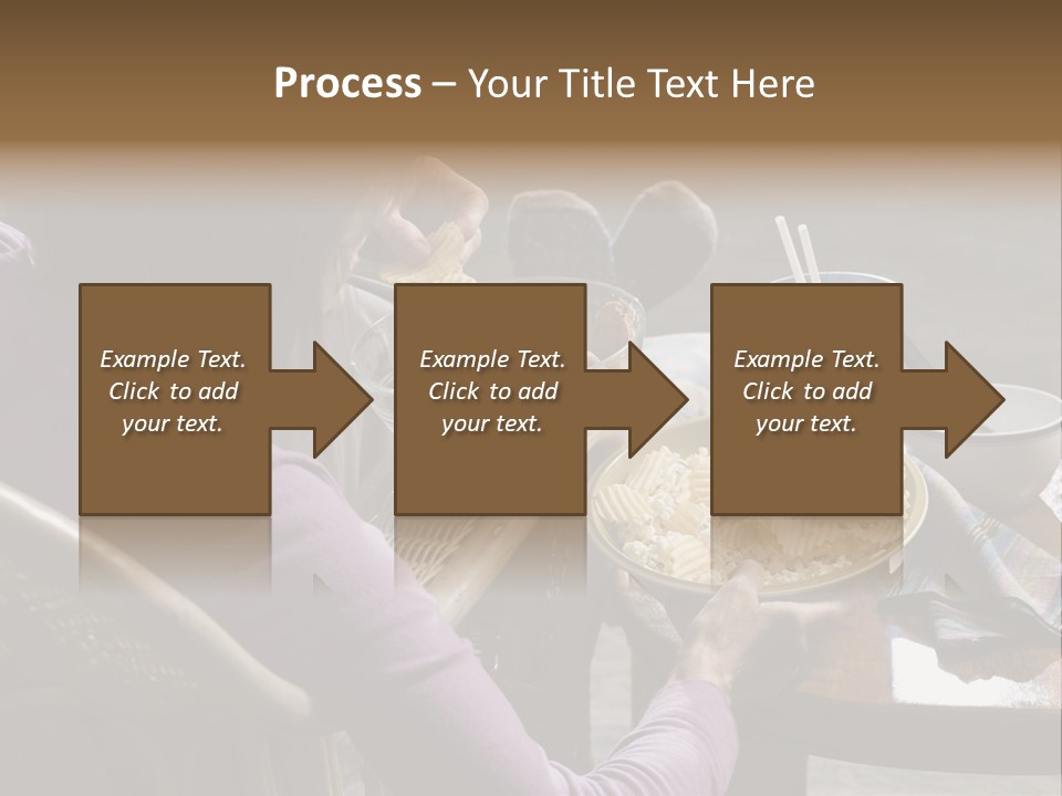Comical One Popcorn PowerPoint Template