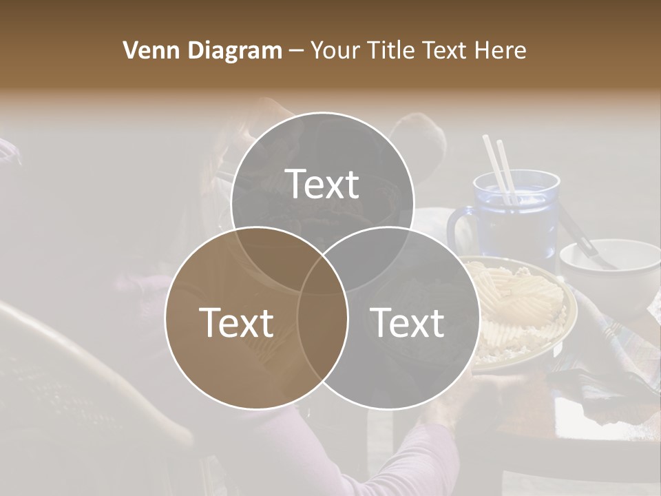 Comical One Popcorn PowerPoint Template