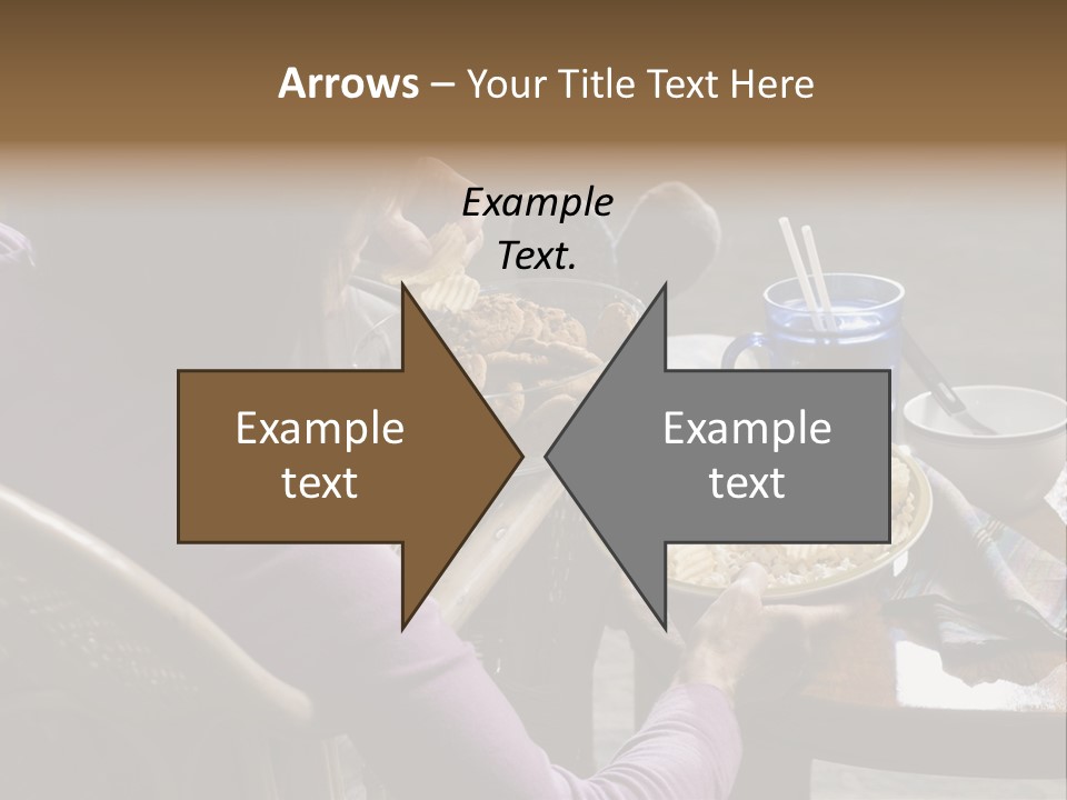 Comical One Popcorn PowerPoint Template