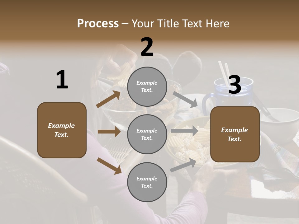 Comical One Popcorn PowerPoint Template