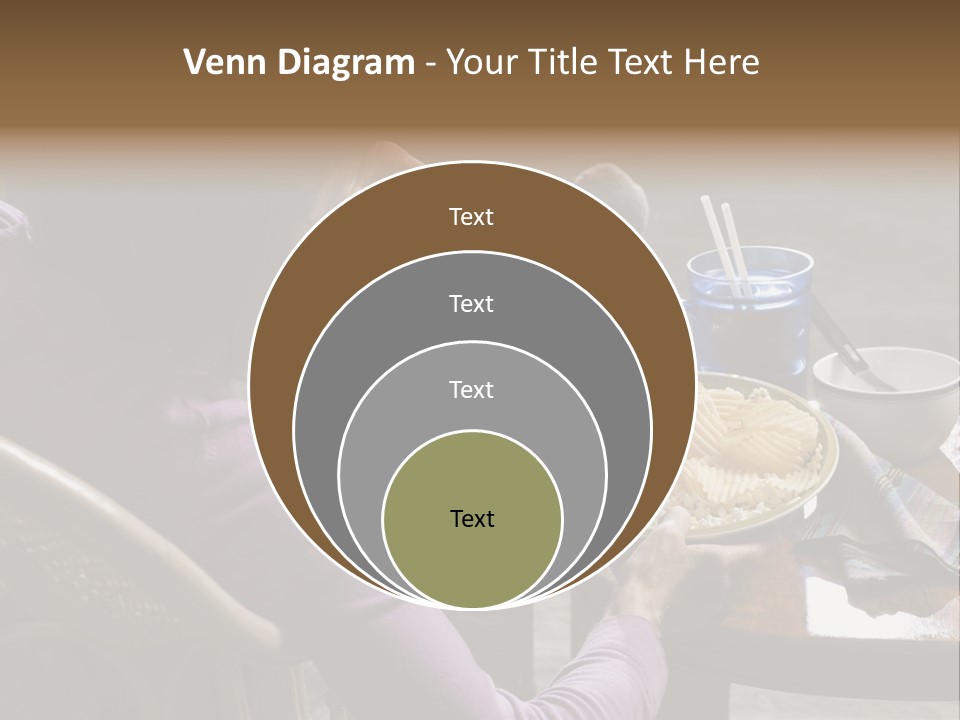 Comical One Popcorn PowerPoint Template