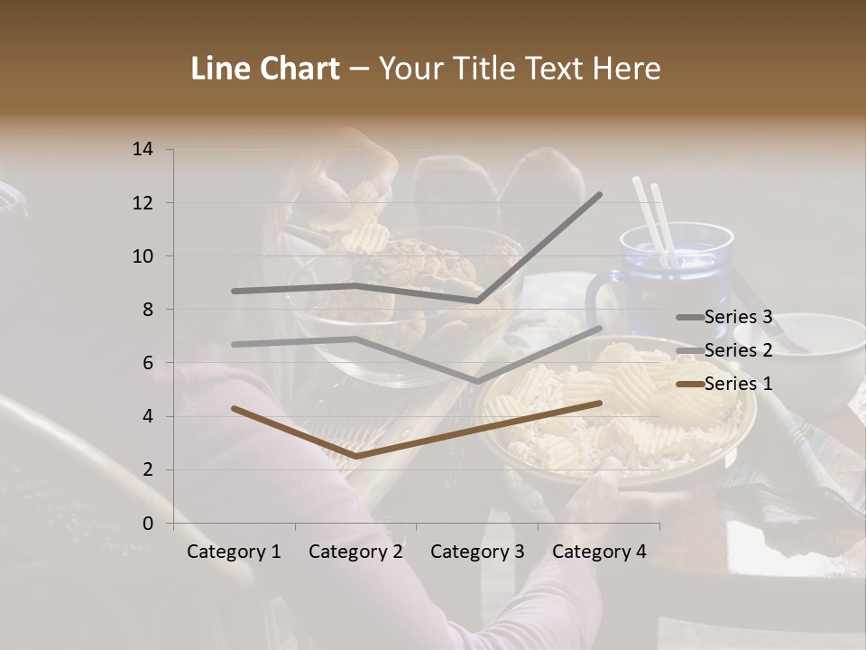 Comical One Popcorn PowerPoint Template
