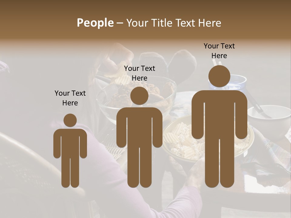 Comical One Popcorn PowerPoint Template