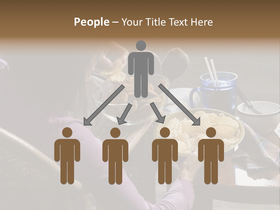 Comical One Popcorn PowerPoint Template