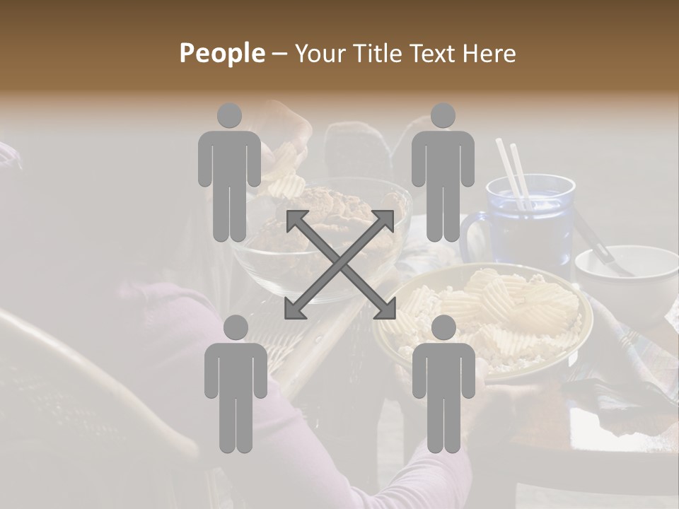 Comical One Popcorn PowerPoint Template