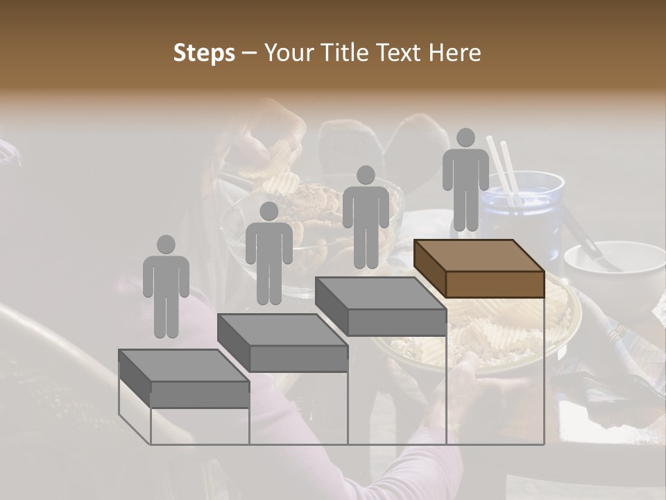 Comical One Popcorn PowerPoint Template