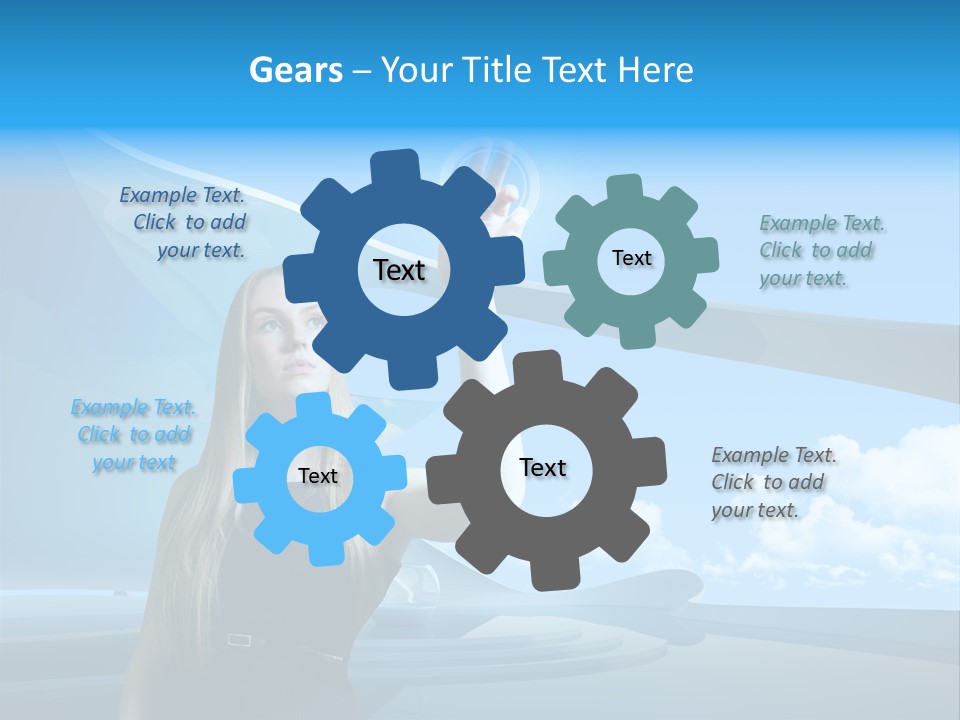 Work Show Worldmap PowerPoint Template