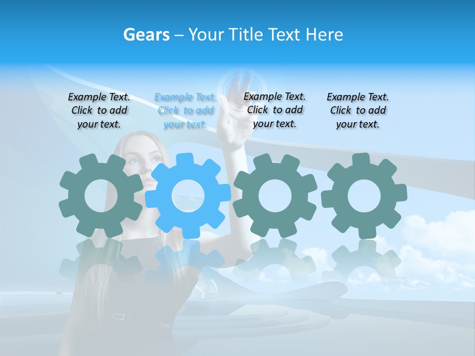 Work Show Worldmap PowerPoint Template