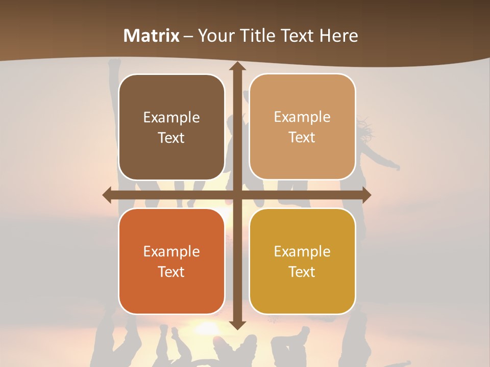 Beautiful Coast Hands PowerPoint Template