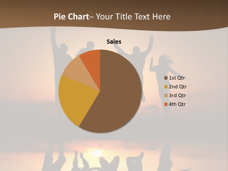 Beautiful Coast Hands PowerPoint Template