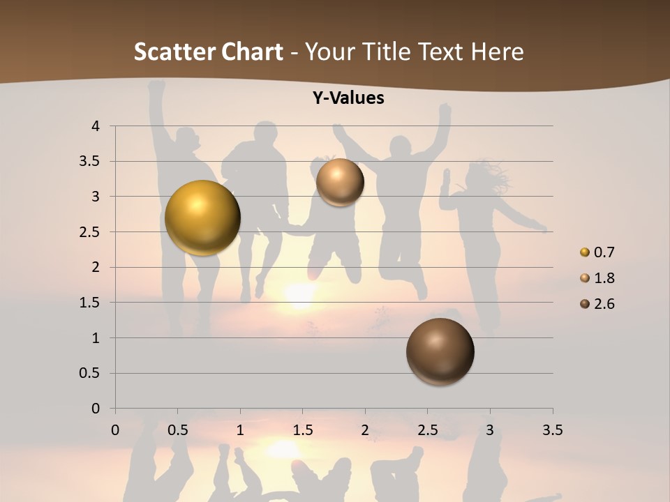 Beautiful Coast Hands PowerPoint Template
