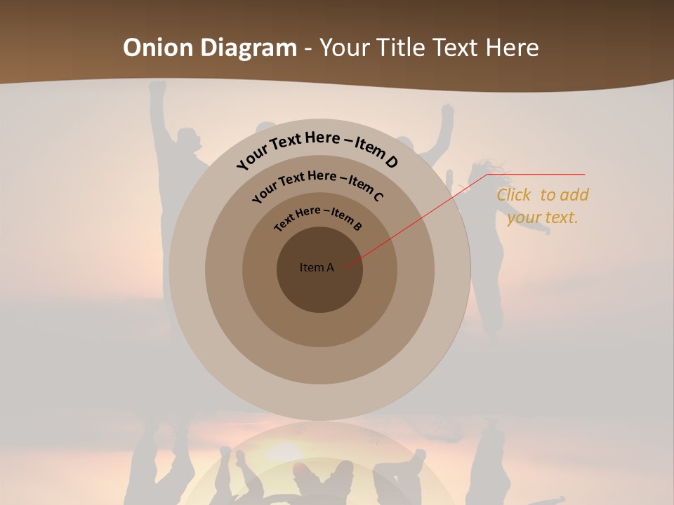 Beautiful Coast Hands PowerPoint Template