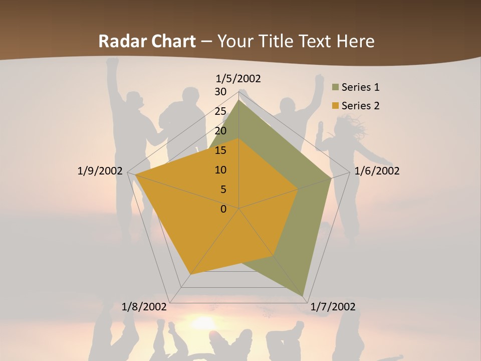 Beautiful Coast Hands PowerPoint Template