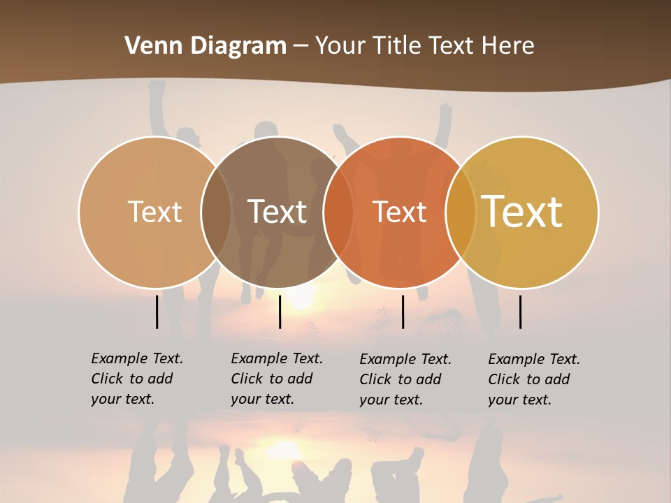 Beautiful Coast Hands PowerPoint Template