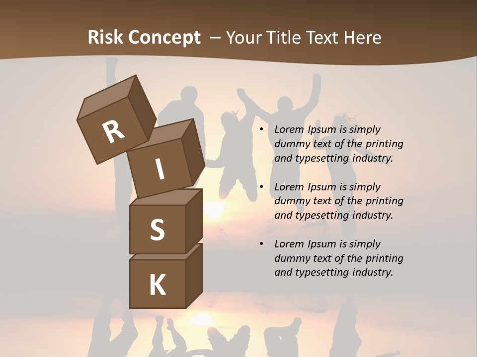 Beautiful Coast Hands PowerPoint Template