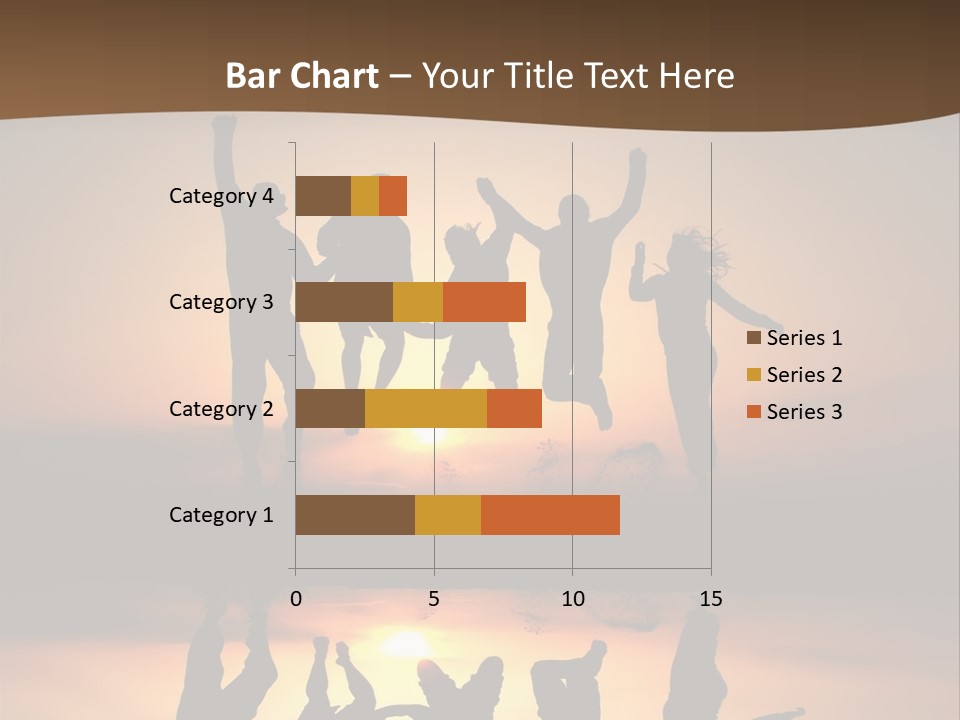 Beautiful Coast Hands PowerPoint Template