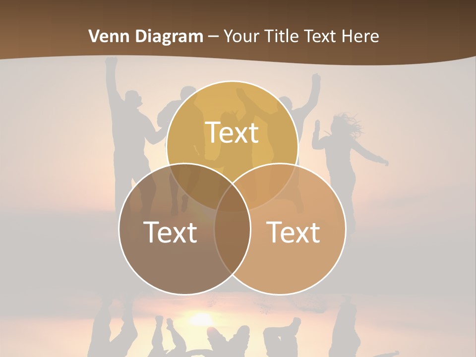 Beautiful Coast Hands PowerPoint Template