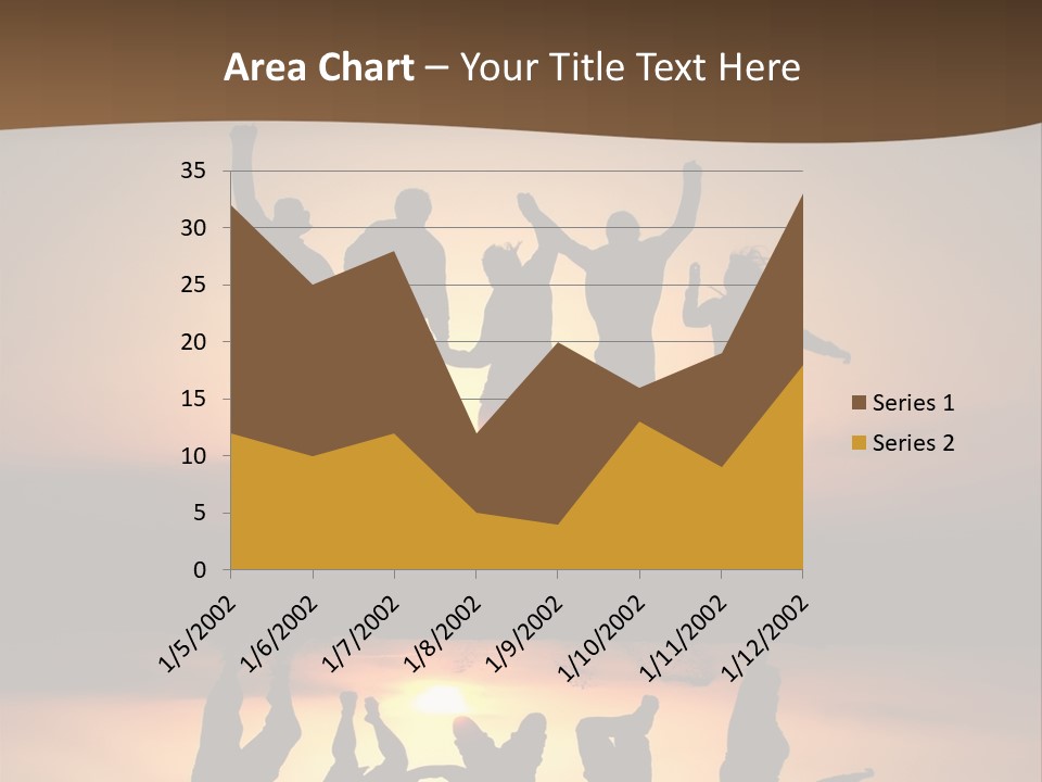 Beautiful Coast Hands PowerPoint Template