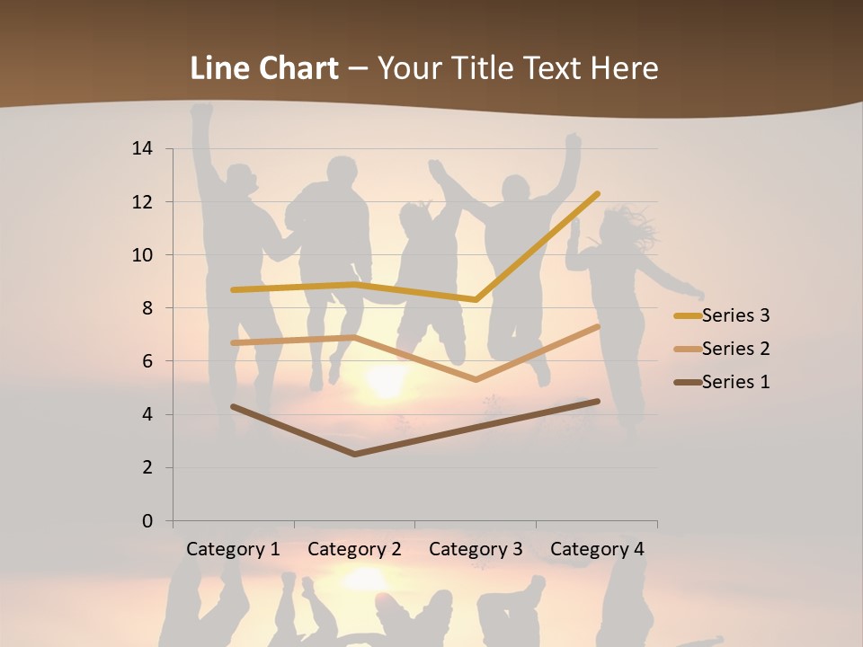 Beautiful Coast Hands PowerPoint Template