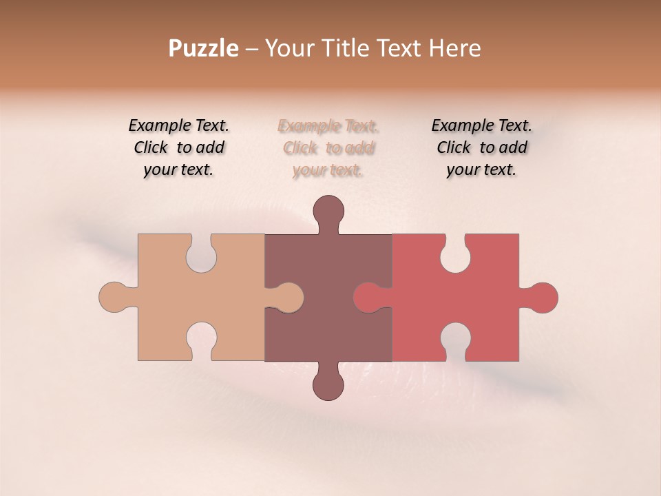 Pure Makeup Teenage PowerPoint Template